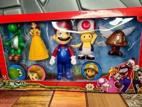 --Komplet figurek prosto z świata gier Super Mario zabawki