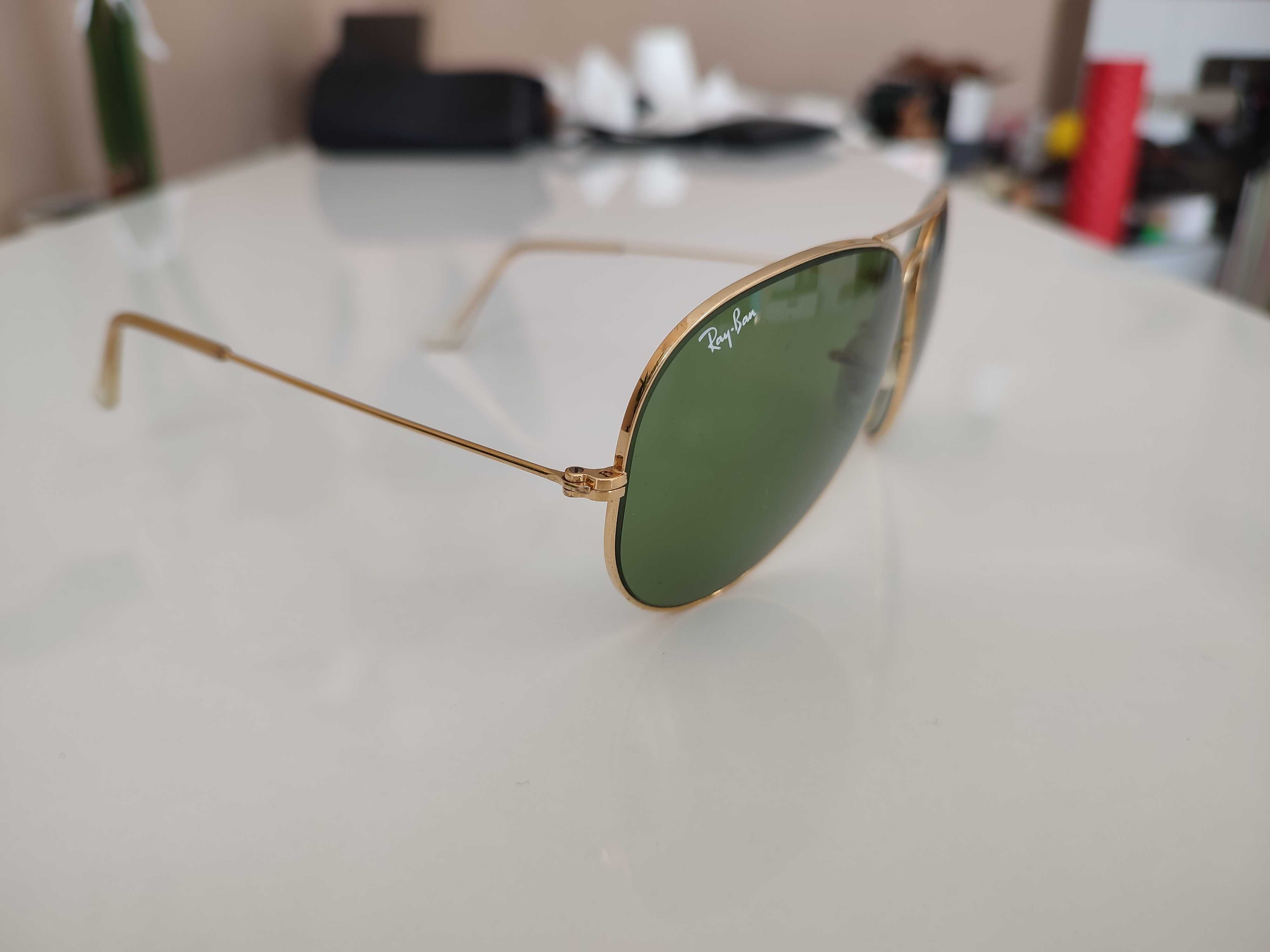 Ray Ban Okulary przeciwsłoneczne złote