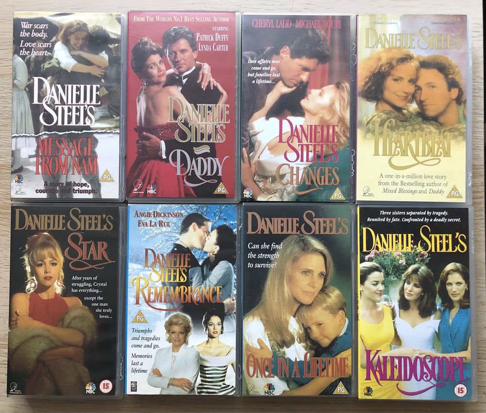 Danielle Steel kasety VHS
