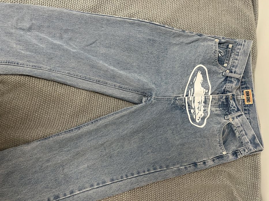 Джинси Corteiz Logo, джинси кортез baggy savege sko drill