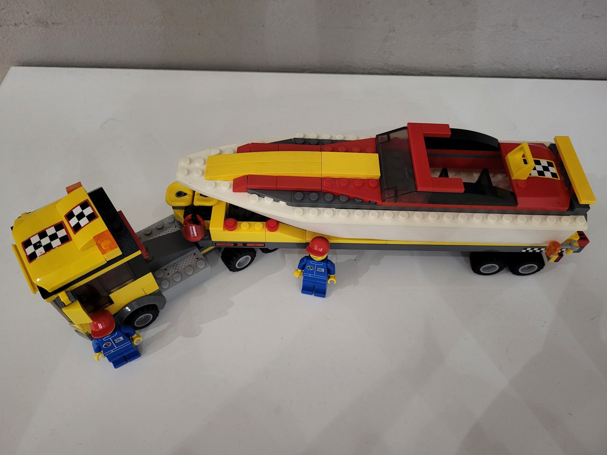 Lego 4643 tir z łodzią