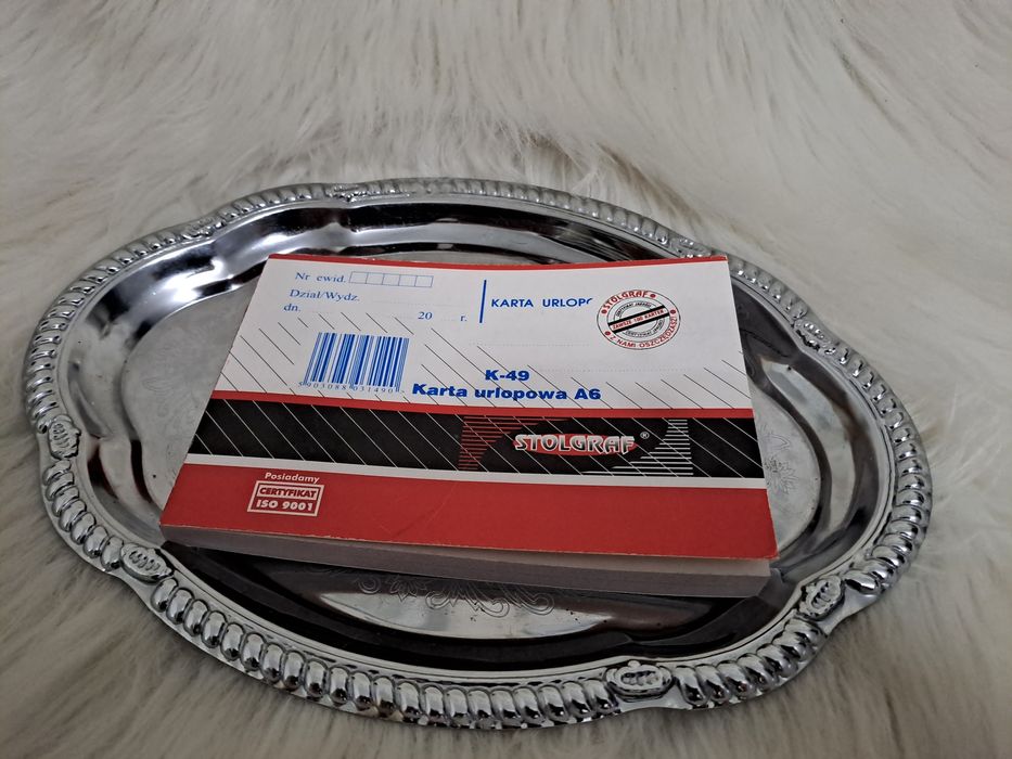 Karta urlopowa A6 K-49