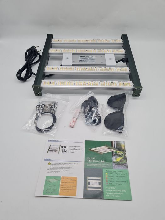 Lampa LED do uprawy roślin pełne spektrum światła funkcja ściemniania