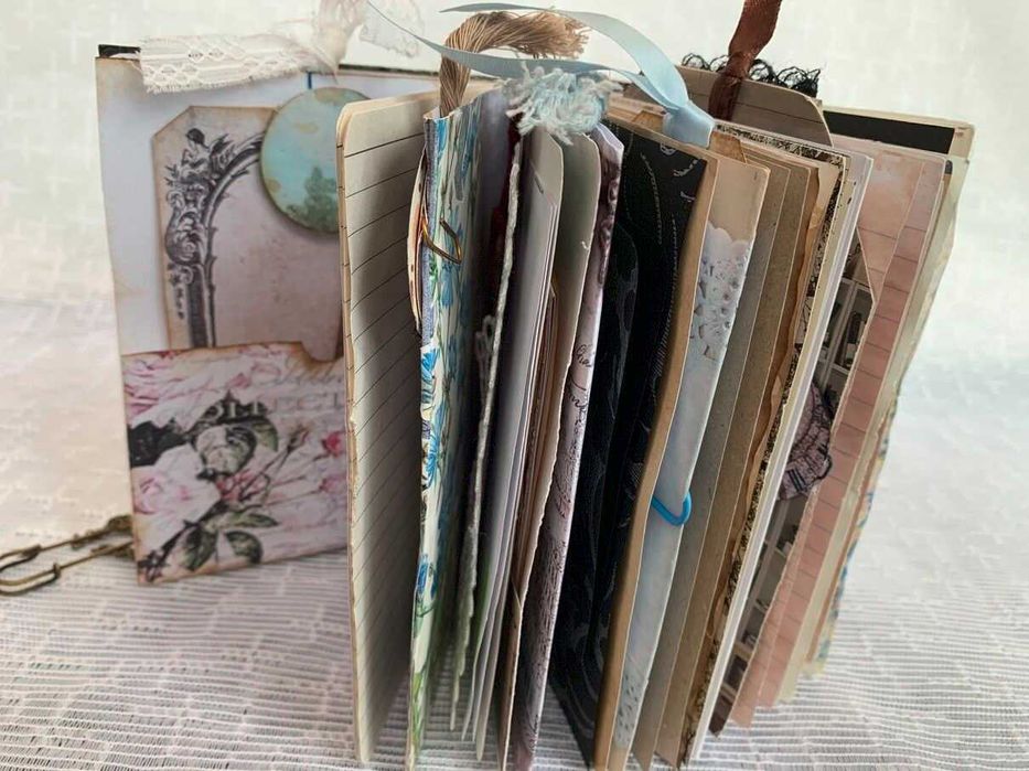 Junk Journal Handmade "Old memories"