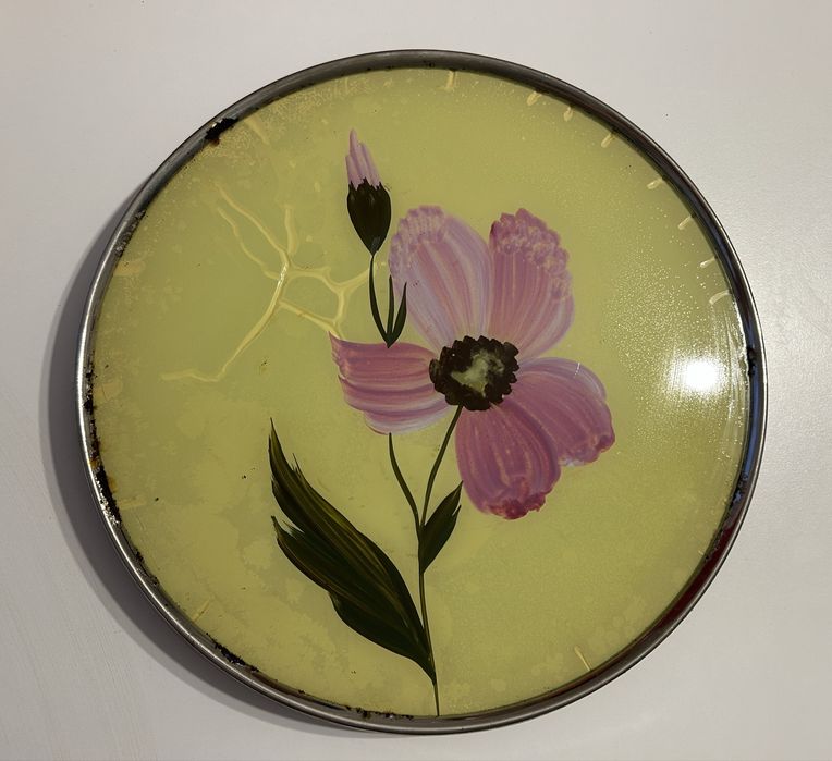 Patera obrotowa na tort/ciasta PRL