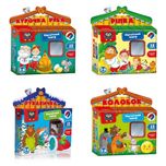 Магнітний театр Vladi Toys Ріпка Колобок Курочка Ряба Рукавичк Теремок