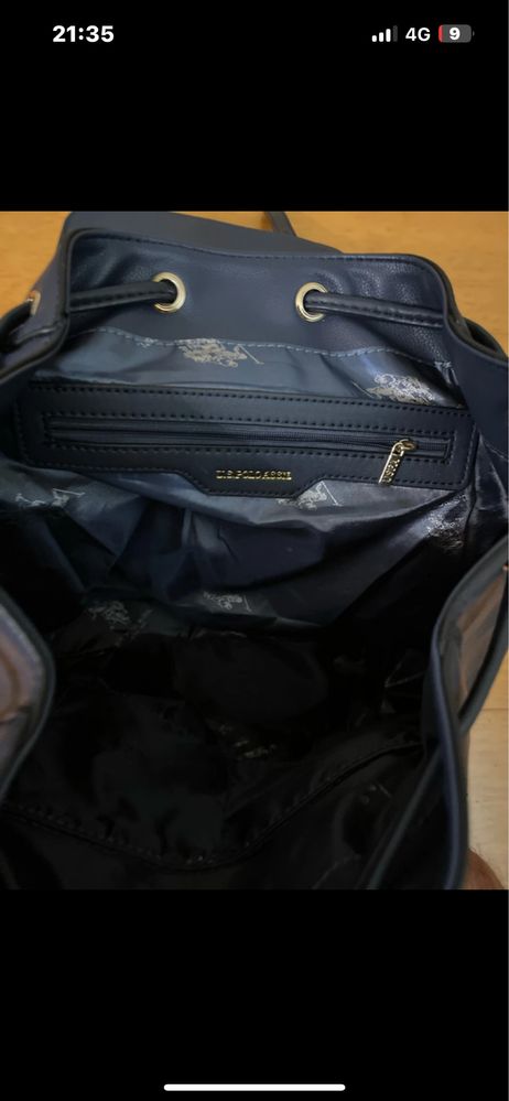 Bolsa  mochila  U.S polo perfeito estado como nova