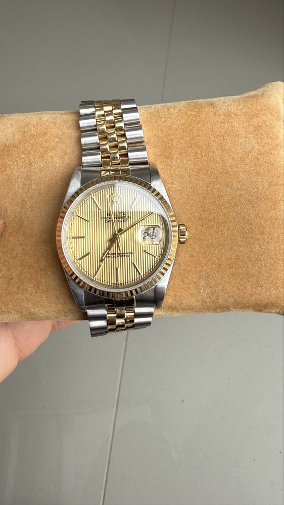 Oryginalny ROLEX Datejust Tapestry Dial 36 - unikat w pięknym stanie !