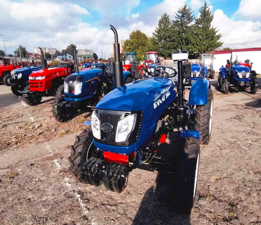 Новий мінітрактор Булат 244 FT 4x4 трактор Синтай з ГУРом не DW 244