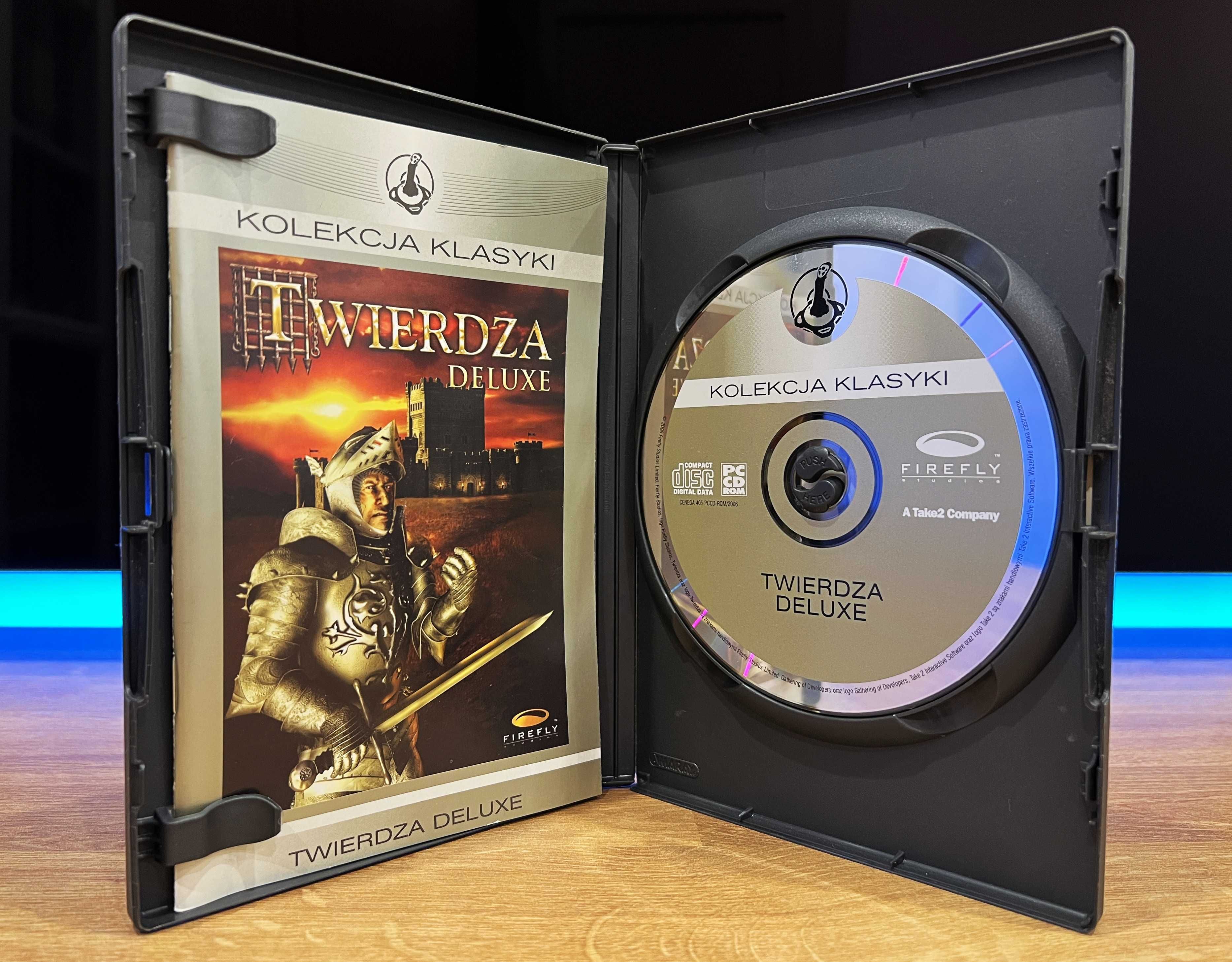 Twierdza Deluxe (PC PL 2006) DVD BOX polskie wydanie Kolekcja Klasyki