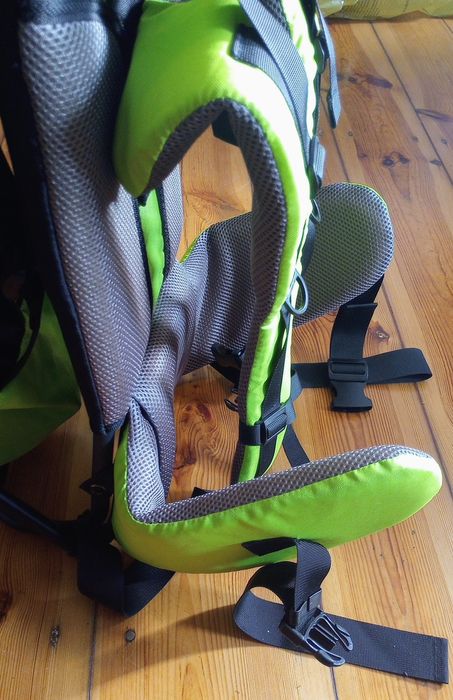 Lekkie Nosidełko Turystyczne Fillikid – Daszek, Folia, Stan BDB!