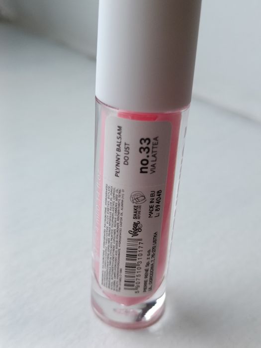 Miyo outstanding lip gloss błyszczyk nr 33 różowy