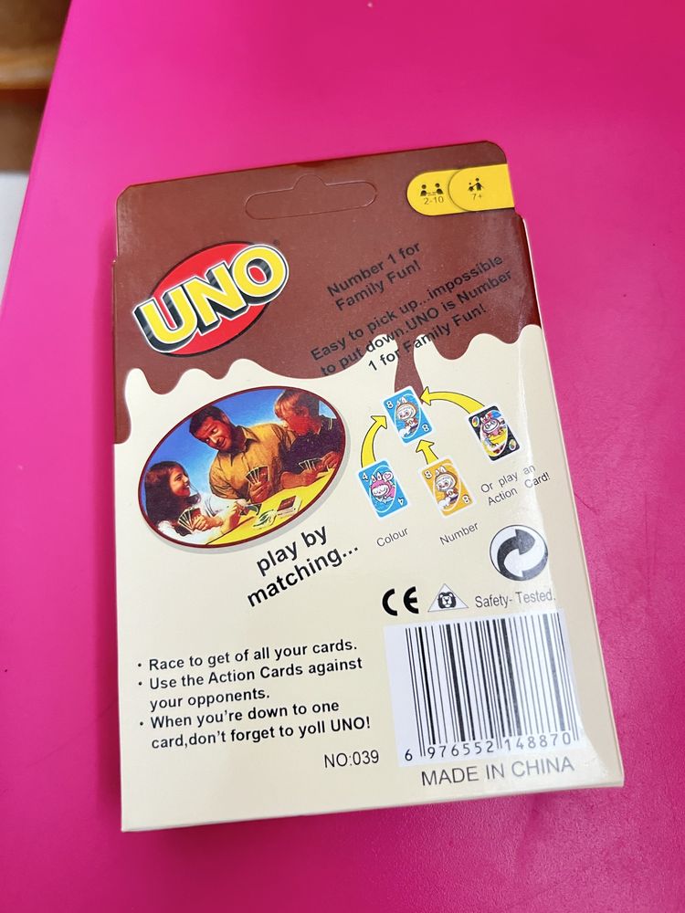 Karty Uno Labubu