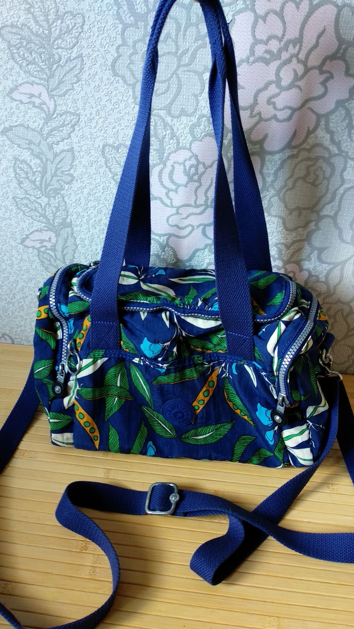 Kipling Киплинг сумка синяя