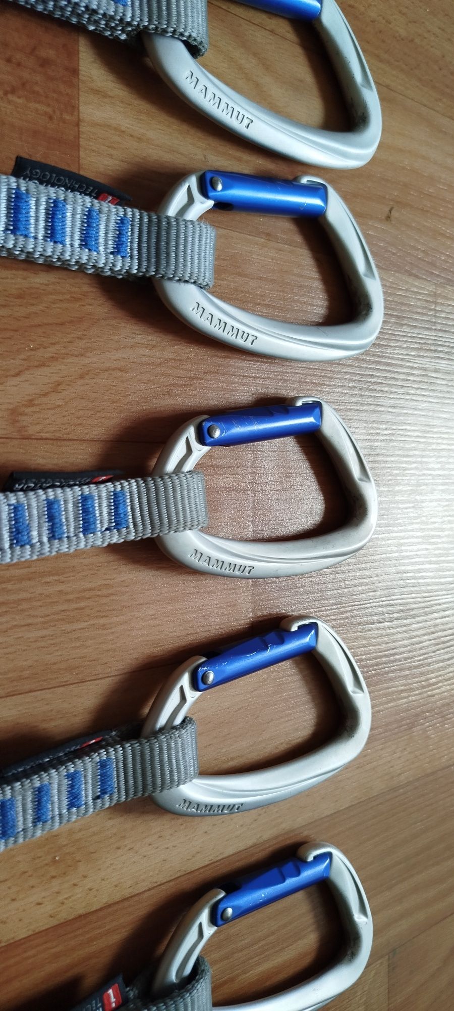 Відтяжки Mammut Crag Keylock Wire 10 cm Indicator Quickdraws .