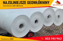 Geowłóknina Geowłókniny PP Polipropylen do 6m 200 400