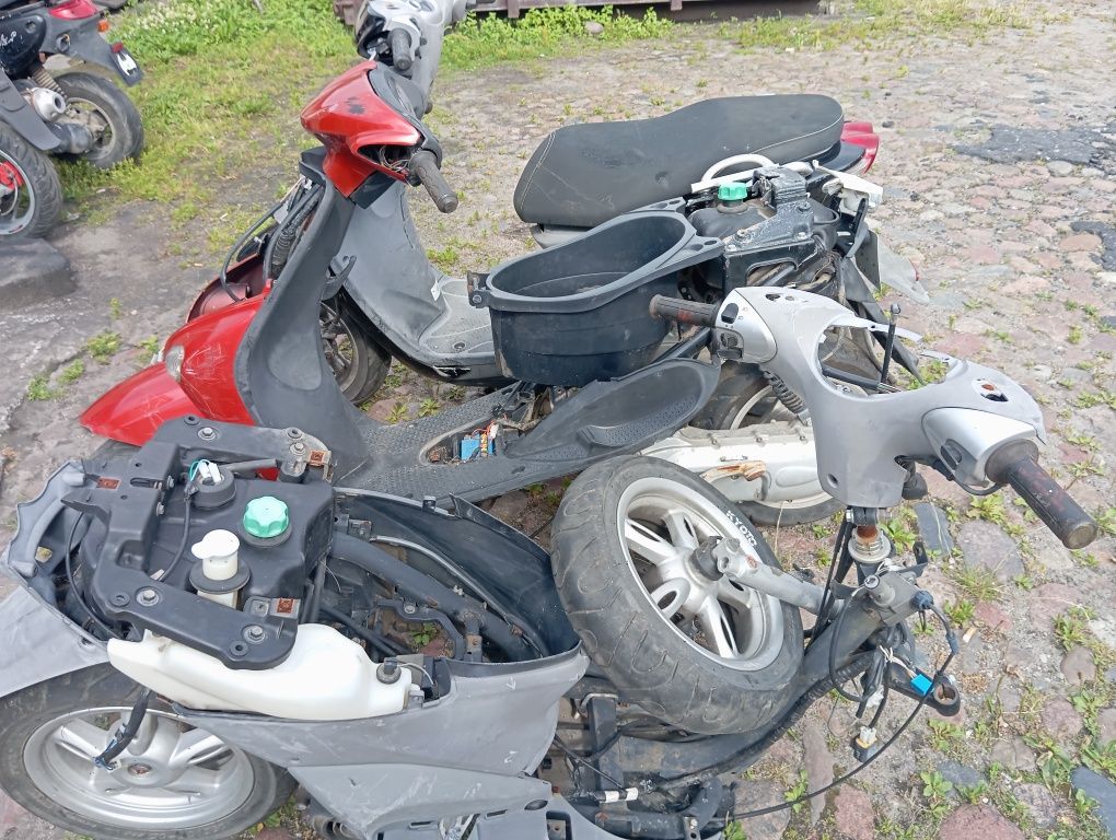 Yamaha Neos plastyki lampy elektryka koła śilnik licznik