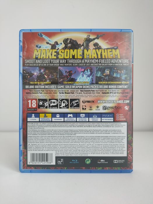 PS4 Gra Borderlands 3 Deluxe Edition