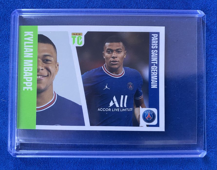 Carta Kylian Mbappe 2022 Top Class PSG Panini