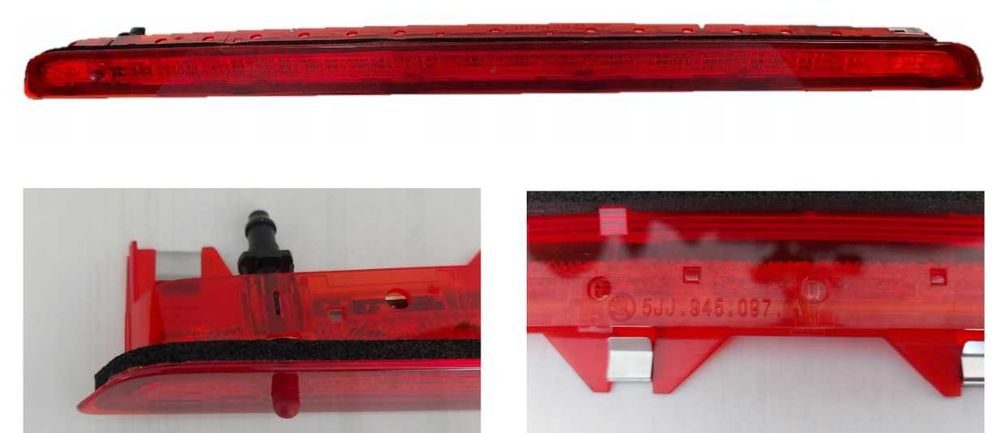 5JJ945097A Trzecie światło Stop Skoda SCALA Rapid Kamiqu LED oryginał