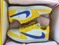 Nike Air jordan 1 low x travis scott canary