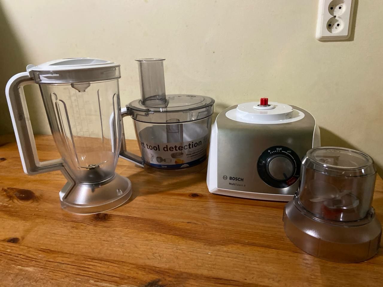Robot kuchenny Bosch Food processor MultiTalent 8 1250W MC812S844 Biał