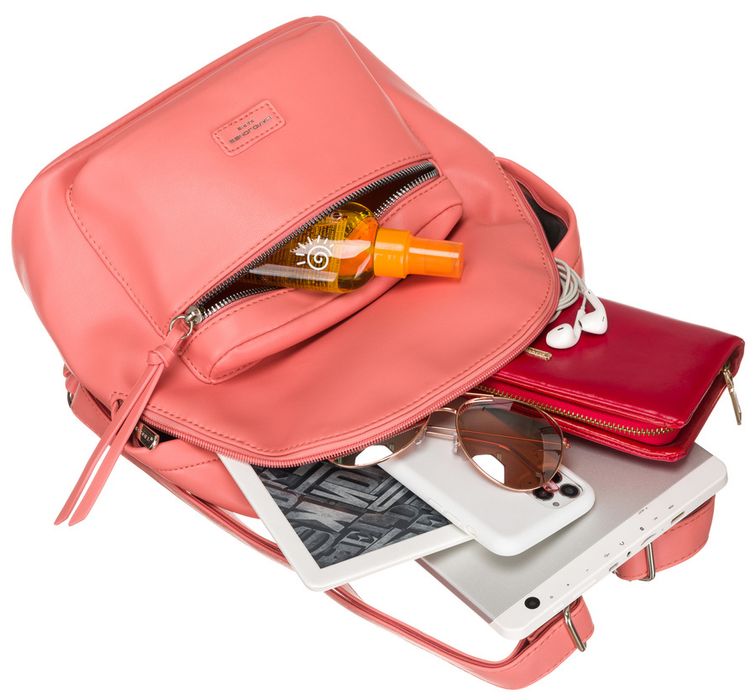 miejski plecaczek damski z kieszeniami - david jones