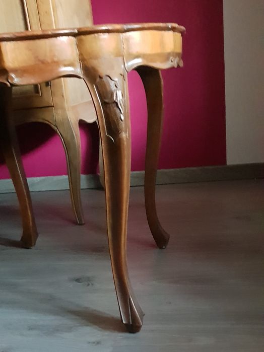 Stolik kawowy ludwik ludwikowski do renowacji