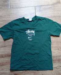 Nike x Stüssy green tee