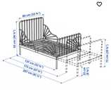Łóżko IKEA rozsuwane