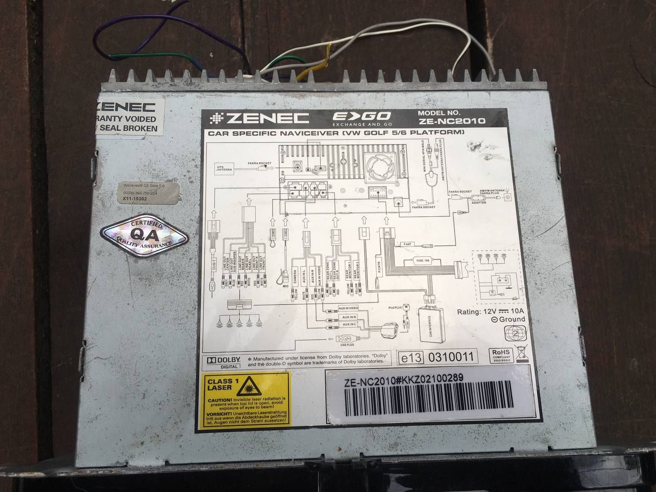 Продам магнітолу Zenec Ze NC2010