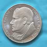 medalha PAPA JOÃO PAULO II - Ø34mm 13.7g