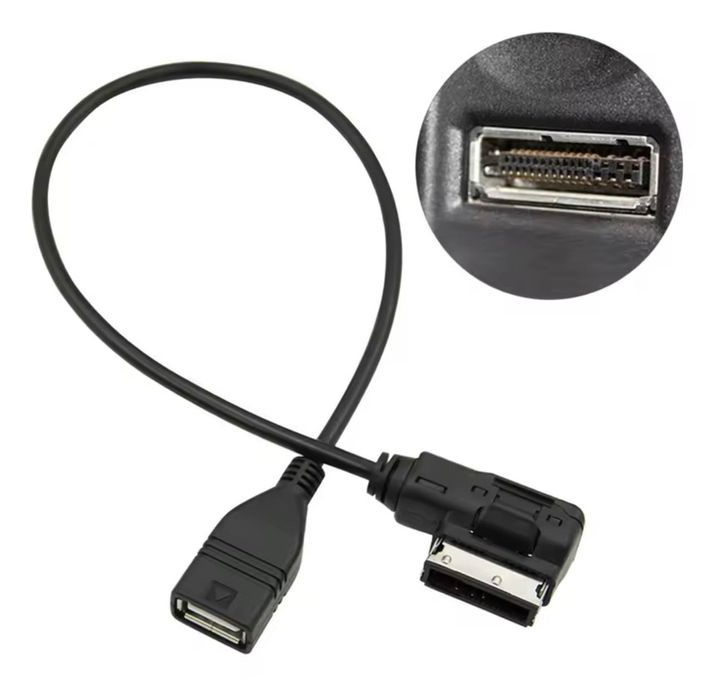 Кабель USB для Audi Q5 Q7 R8 A3 A4 A5 A6