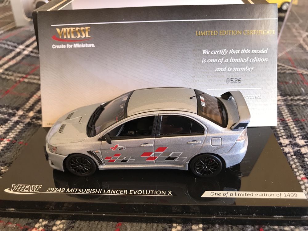 1/43 Mitsubishi Lancer Evolution X RalliArt VITESSE