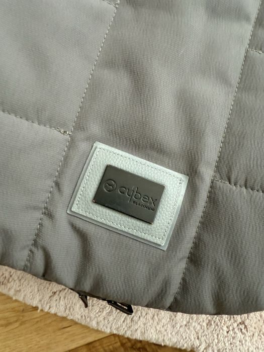 Cybex platinum Priam/Mios 2.0, 3.0, 4.0 Soho Grey śpiworek footmuff