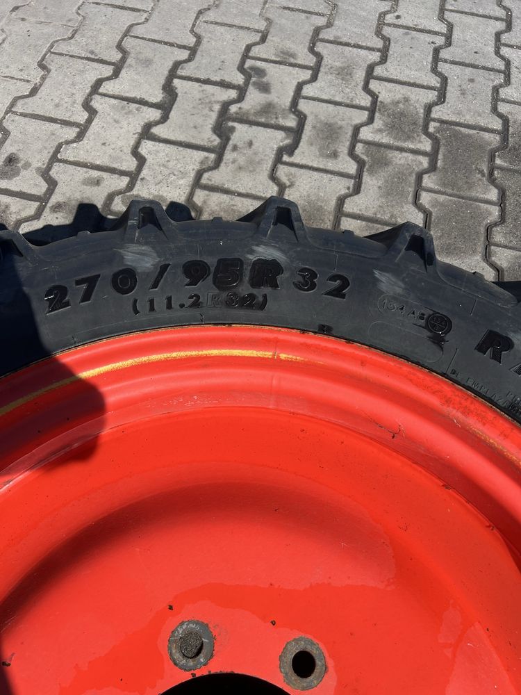Koła wąskie do ciągnika pod oprysk 270/95 r48 r32