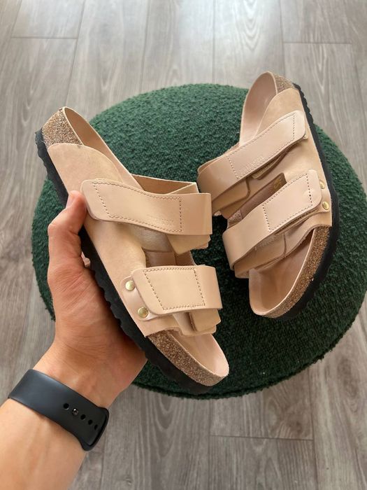 Klapki, Sandal Birkenstock UJI Antique Avant Garde