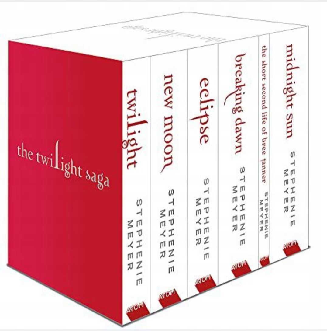 Twilight Saga 6 Book Set (White Cover) Stephenie Meyer
