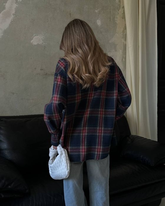 Рубашка в колетку