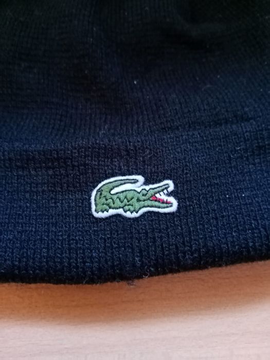 Gorro lacoste preto