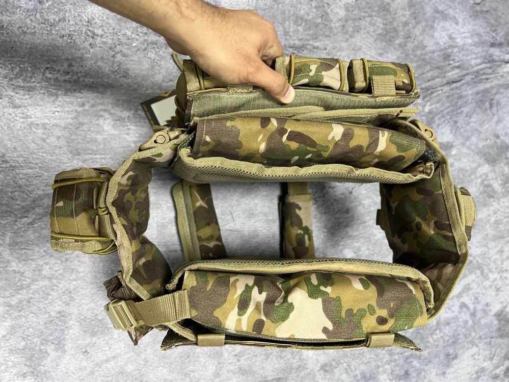 Плитоноска Elite Plate Carrier Single Sword Multicam