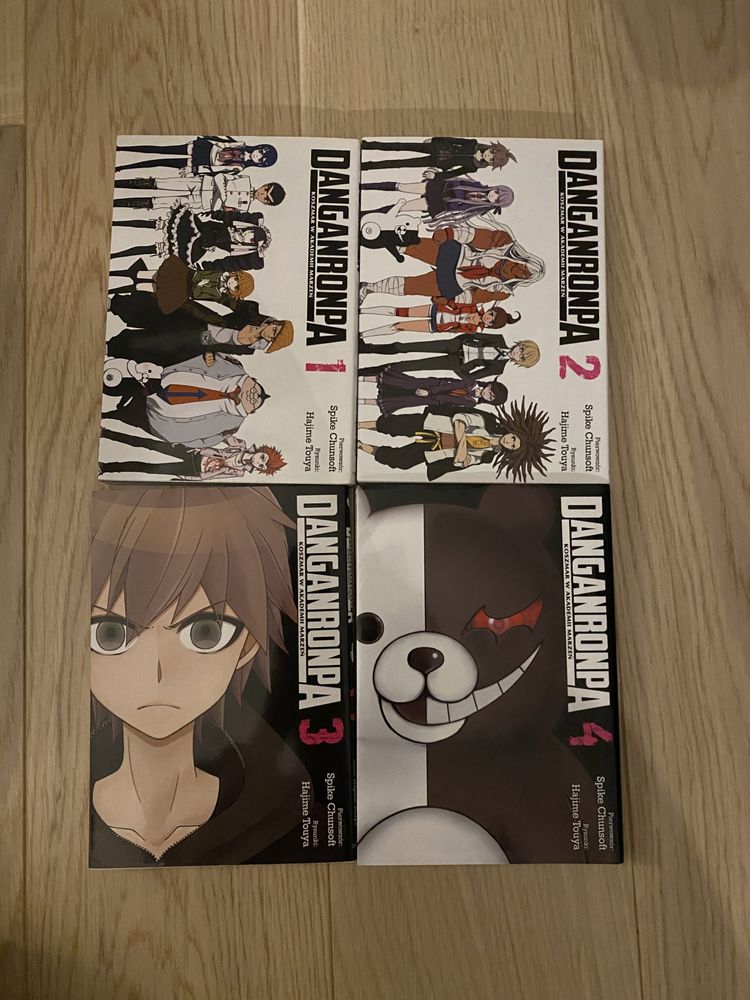 Danganronpa tomy 1-4