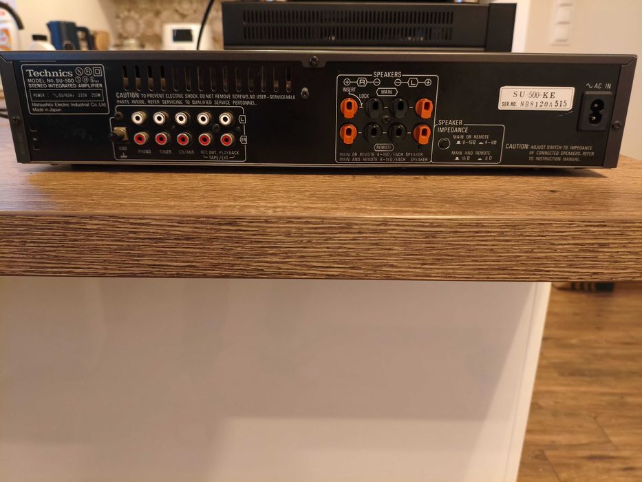 Technics SU-500 amplituner_wzmacniacz+ CD - SL-P120+ Tuner ST-600