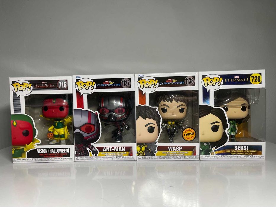 Funko Pop! Marvel - She-Hulk, Hawkeye, Loki, Ant-Man, Groot, Vision