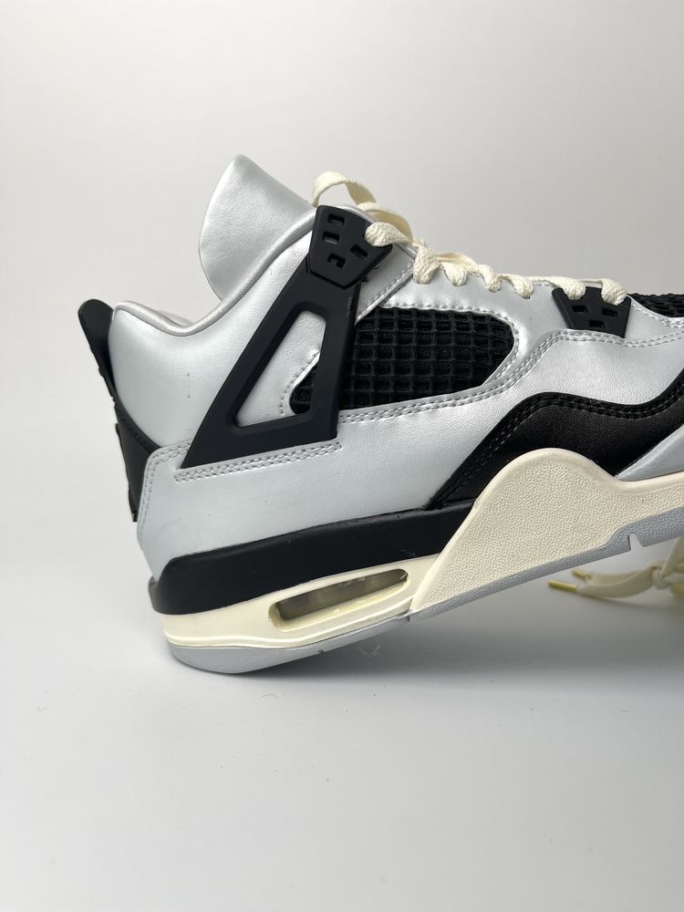 Оригинал Nike Air Jordan 4 Retro Platinum Gold GS (FZ8585 070) ретро