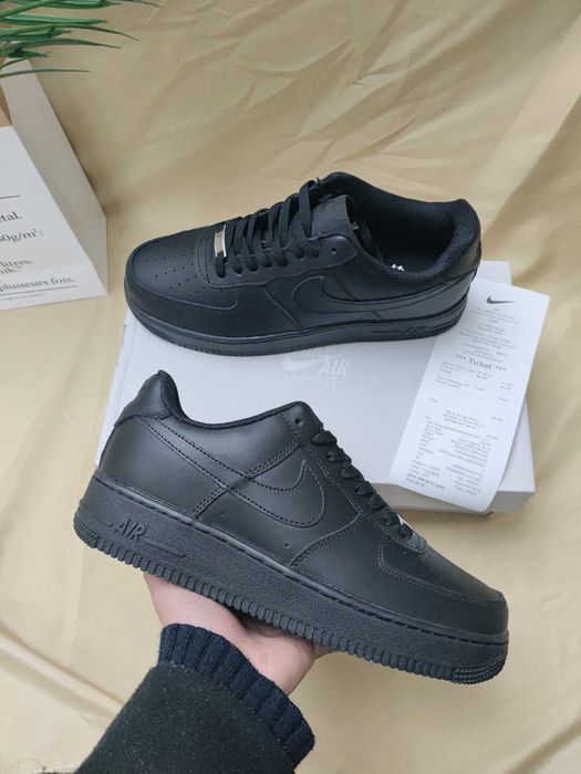Buty Trampki NikeAir_Force_1_Low _07_Black_R.43