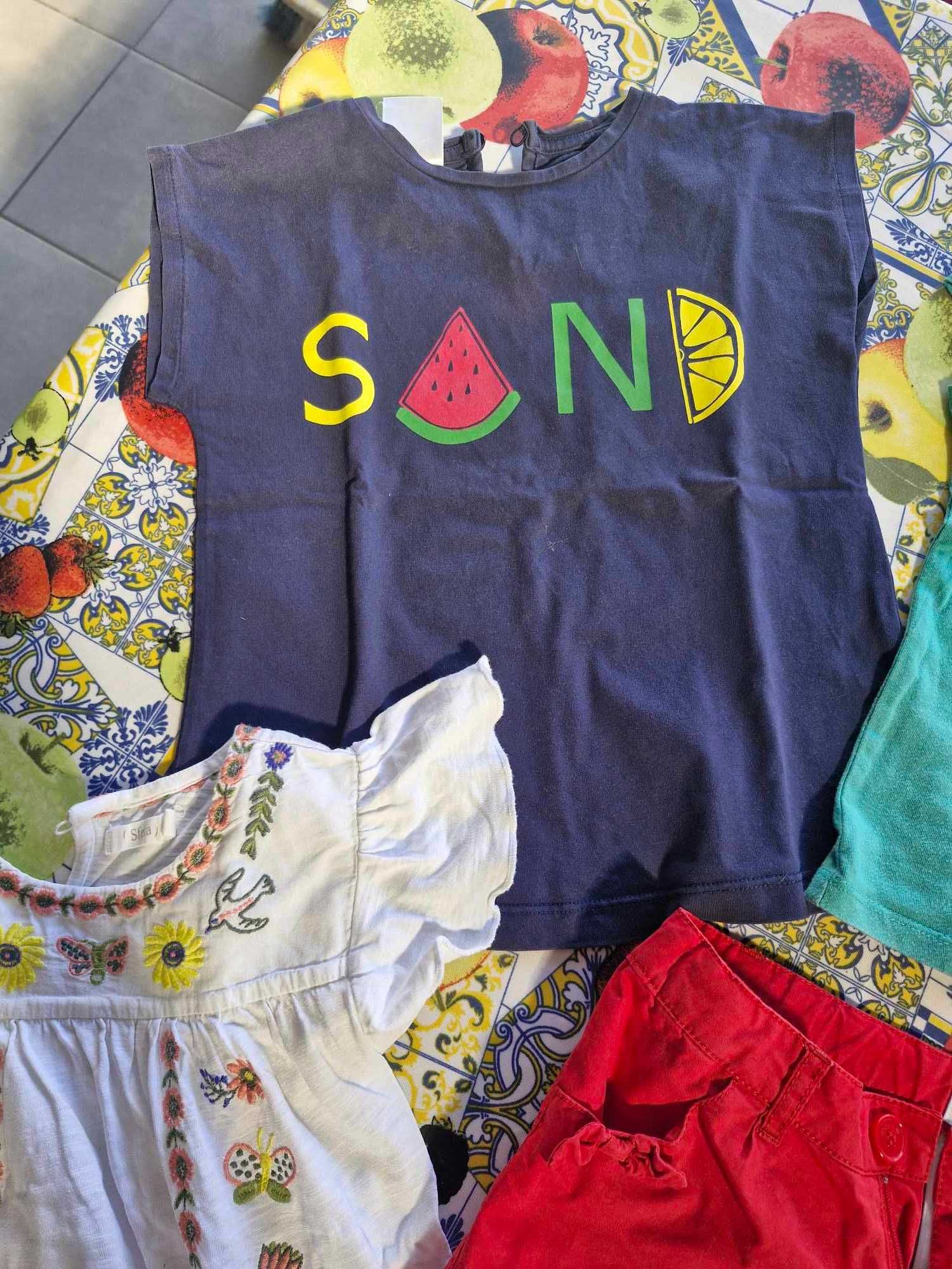 Roupa de verão para criança