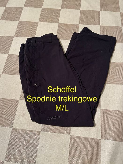 Schōffel spodnie trekingowe narciarskie M/L czarne ocieplane