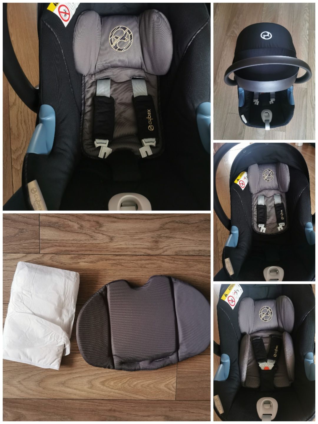 Fotelik cybex Aron M i-size + nowy podróżny przewijak