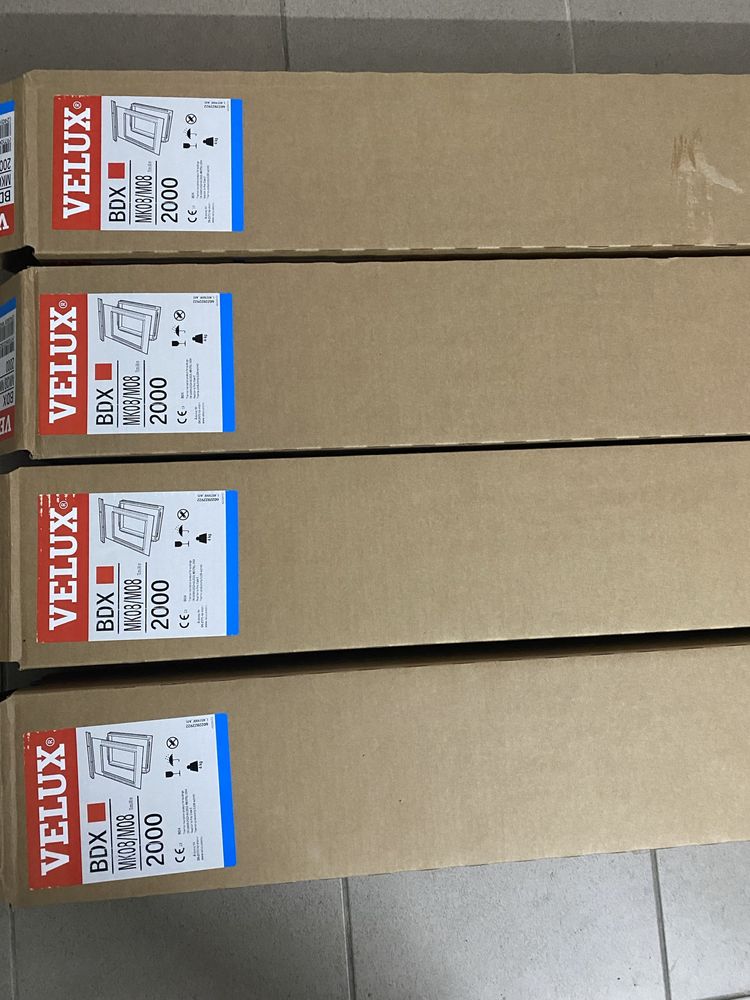 Velux BDX MK 08 Kołnierz ciepłego montażu